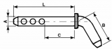 SPOJOVACIA TYČ RIADENIA 175 mm