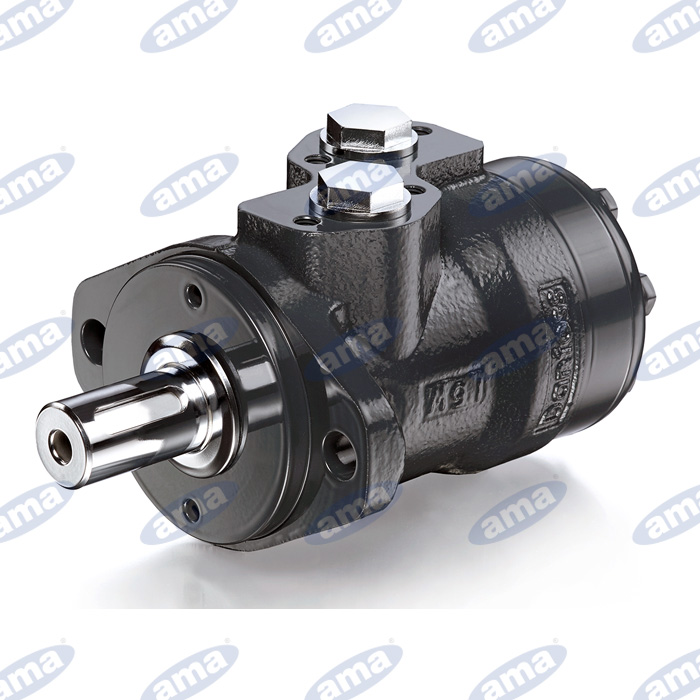 HYDROMOTOR ORBITÁLNY DANFOSS OMP X 125 HRIADEĽ 25mm a prírubou SAE A