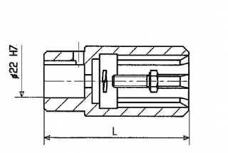 REDUKCIA 1"3/8 Z6 OTVOR PRE HYDRAULICKÉ ČERPADLÁ 