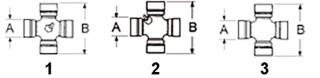 KRÍŽ KARDANOVÝ A30,2 B92,0 CAT6 - FIAT - BY-PY - NEW HOLLAND