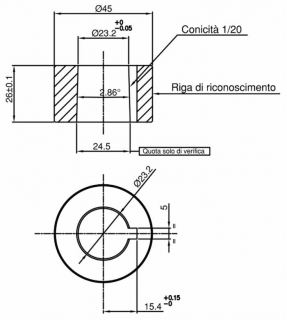 VOLANT MEKČENÝ - KUŽEĽ C/6 A405 B125mm  S MADLOM