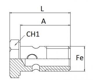 SKRUTKA NA PRIPOJENIE HADICE M12x1,5mm