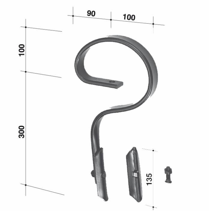 PRUŽINA PRE VIBROKULTIVÁTORY FLEX ROVNÁ 32x10